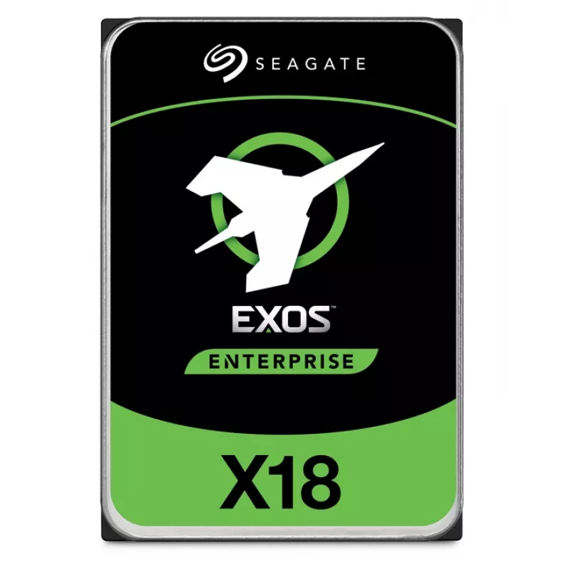 Seagate Exos X18 ST14000NM000J disco rígido interno 14 TB, 7200 rpm, cache de 256 MB, SATA 6 Gb/s, 512E/4KN