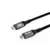 Cabo Equip USB 4 Gen 3 C para C, M/M, 1,2 m, 8K/60Hz, 40Gbps, PD3.1 240W