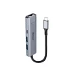 Hub Lindy USB 3.2 Gen 2 Type-C e Gigabit Ethernet