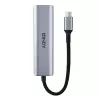 Lindy 43414 hub USB 3.2 Gen 2 Type-C de 4 portas, 4x USB-C, de secretária