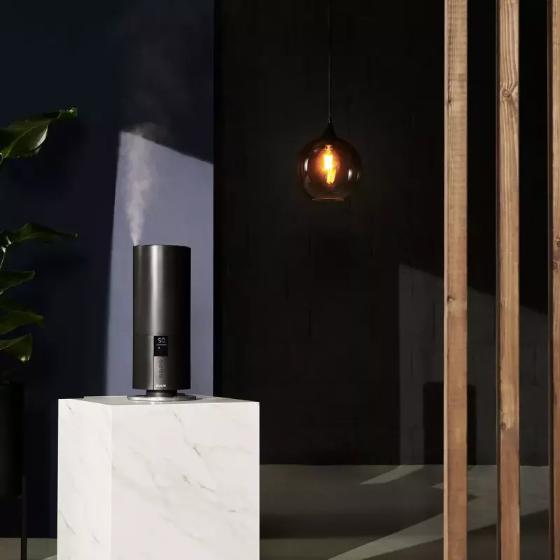 Humidificador Duux Beam Mini 2 ultrassónico — depósito de água de 3 L, indicador LED, preto