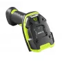 Leitor de códigos de barras manual Zebra DS3678-HP 1D/2D laser preto, verde