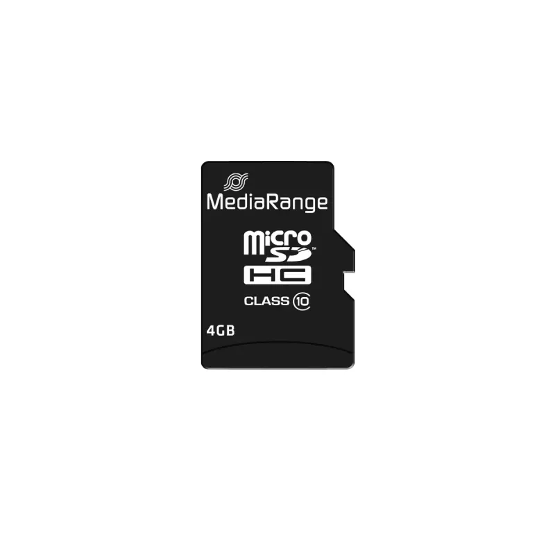 Cartão de memória MediaRange 4 GB MicroSDHC Class 10 MR956
