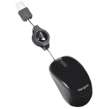 Rato Targus AMU75EU viagem ambidestro USB Type-A Blue Trace 1000 DPI
