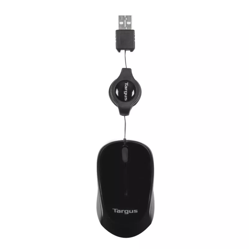 Rato Targus AMU75EU viagem ambidestro USB Type-A Blue Trace 1000 DPI