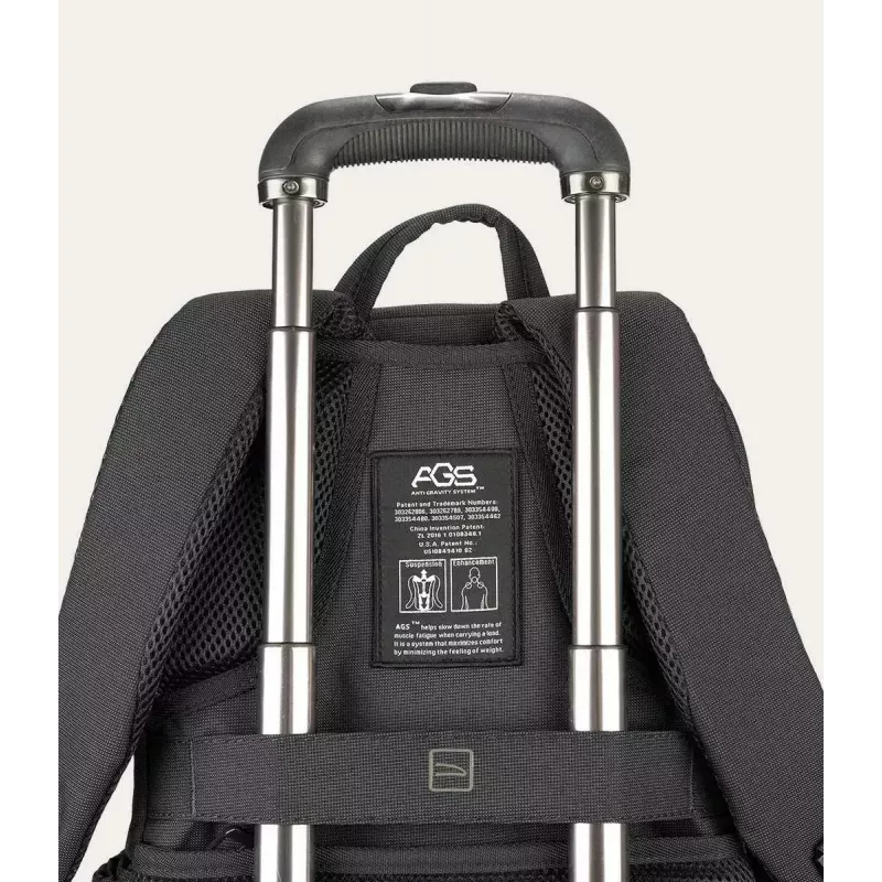Mochila Tucano Binario Gravity Anthracite plástico reciclado