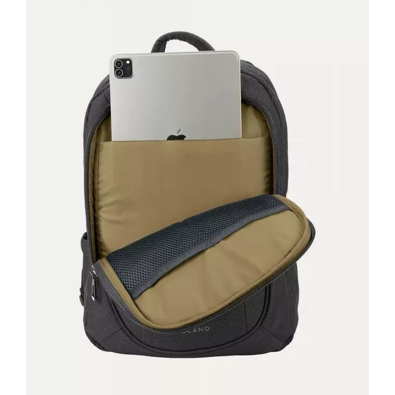 Mochila Tucano Binario Gravity Anthracite plástico reciclado