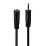 Adaptador de áudio Lindy ficha 2,5 mm para conector fêmea 3,5 mm
