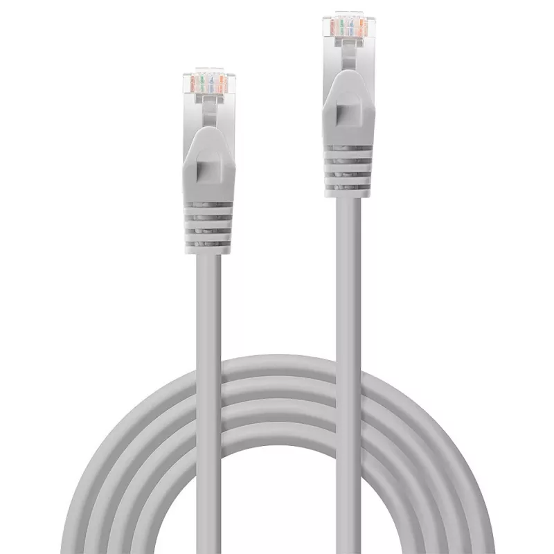 Cabo de rede Lindy 48342 cinzento 1 m Cat5e F/UTP (FTP)