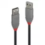 Cabo Lindy 1 m USB 2.0 Type-A para A, Anthra Line