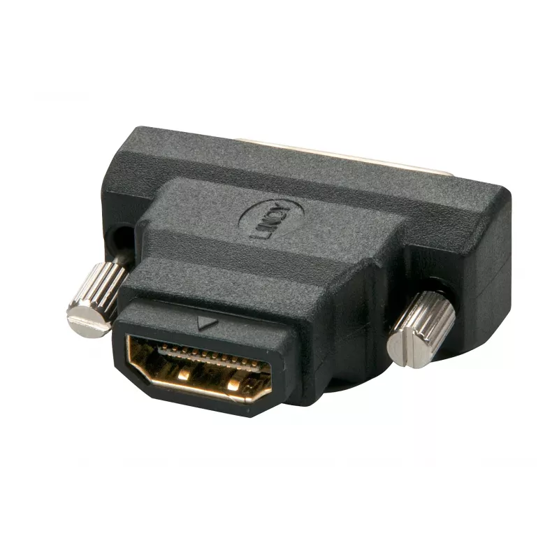 Adaptador HDMI fêmea para DVI-D macho Lindy 41228