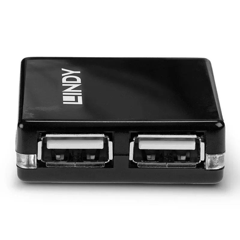 Hub USB Lindy 4 portas USB 2.0 Mini Hub