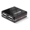 Hub USB Lindy 4 portas USB 2.0 Mini Hub