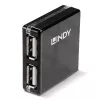 Hub USB Lindy 4 portas USB 2.0 Mini Hub