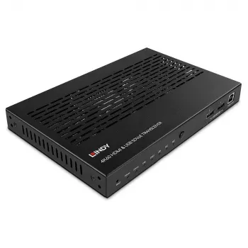 Transmissor AV Lindy 4K60 HDMI e USB SDVoE transceptor