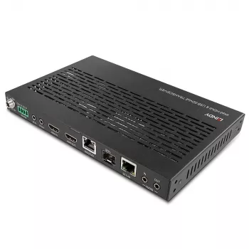 Transmissor AV Lindy 4K60 HDMI e USB SDVoE transceptor