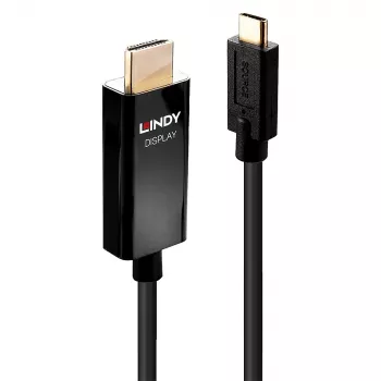Cabo adaptador USB Type-C para HDMI 4K60 Lindy 2 m com HDR