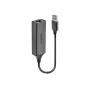 Conversor Gigabit Ethernet USB 3.0 Lindy, com fios, USB, Ethernet, 5000 Mbit/s, prateado