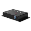Hub USB 3.0 de metal Lindy 4 portas