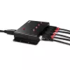 Hub USB 3.0 de metal Lindy 4 portas