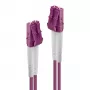 Cabo de patch de fibra ótica Lindy 3m LC-LC OM4 50/125