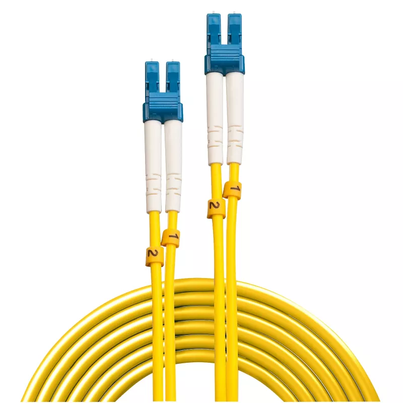 Cabo de patch de fibra ótica Lindy 5m LC-LC OS2 9/125