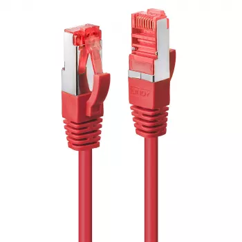 Cabo de rede Lindy 47735 vermelho 3 m Cat6 S/FTP (S-STP)