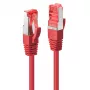 Cabo de rede Lindy 47735 vermelho 3 m Cat6 S/FTP (S-STP)