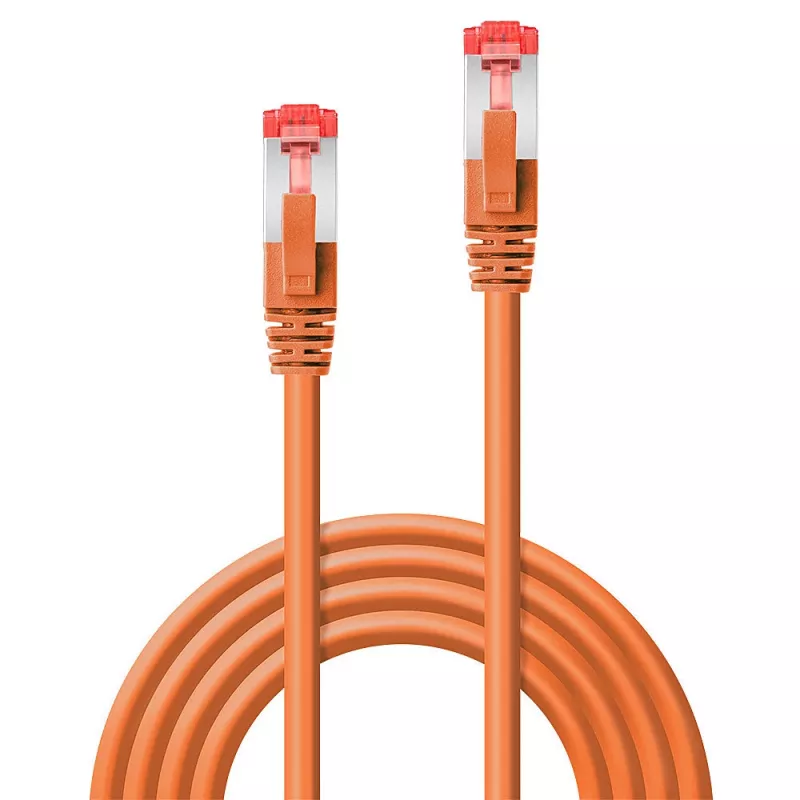 Cabo de rede Lindy 47813 laranja 10 m Cat6 S/FTP (S-STP)