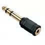 Adaptador Lindy tomada jack 3,5 mm para ficha jack 6,3 mm