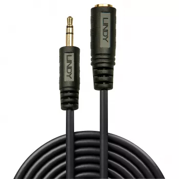 Extensão de cabo jack 3,5 mm Premium Audio Lindy 3 m