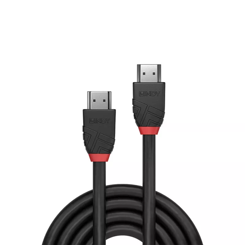 Cabo Lindy HDMI Standard 10m Black Line HDMI 2.0 10,2 Gbit/s