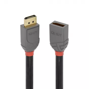 Extensão de cabo DisplayPort 1.4 Lindy 3 m, Anthra Line