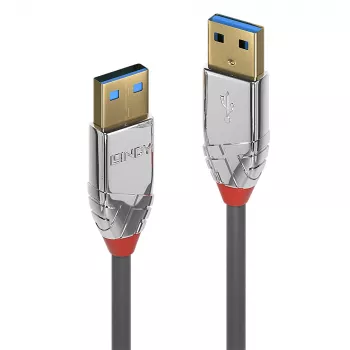 Cabo USB Lindy 36629 USB 3.2 Gen 1 (3.1 Gen 1) 5 m USB A cinzento