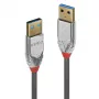 Cabo USB Lindy 36629 USB 3.2 Gen 1 (3.1 Gen 1) 5 m USB A cinzento