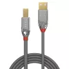 Cabo USB 2.0 Type-A para B Lindy 5 m, Cromo Line
