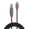 Cabo USB 2.0 Type-C para B Lindy 36940 0,5 m Anthra Line