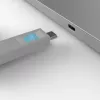 Bloqueador de porta Lindy USB Type-C Port Blocker Key, pack de 4, azul