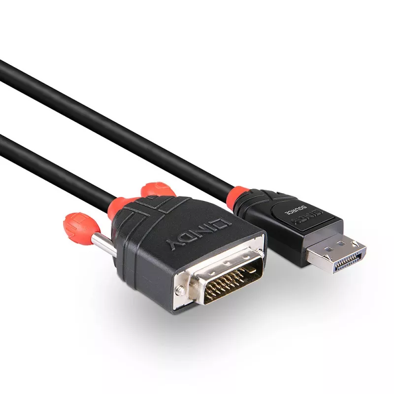 Cabo DisplayPort para DVI-D Lindy 1 m