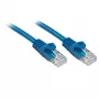 Cabo de rede Lindy RJ-45/RJ-45 Cat6 0,5 m azul U/UTP (UTP)
