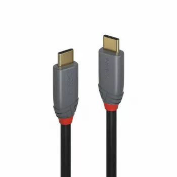 Cabo USB 3.2 Type-C Lindy 2 m, 5A PD, Anthra Line