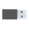iiyama WP D002C dongle de apresentação sem fios, USB-C (DP-Alt), E-Share, prateado/preto