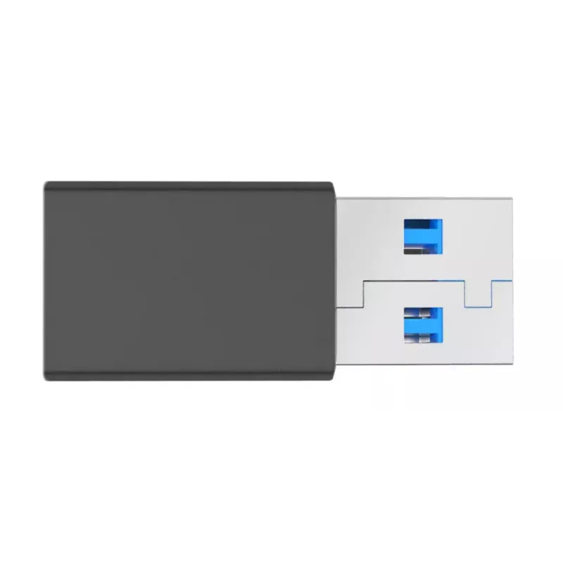 iiyama WP D002C dongle de apresentação sem fios, USB-C (DP-Alt), E-Share, prateado/preto