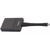 iiyama WP D002C dongle de apresentação sem fios, USB-C (DP-Alt), E-Share, prateado/preto