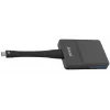 iiyama WP D002C dongle de apresentação sem fios, USB-C (DP-Alt), E-Share, prateado/preto