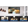 Ecrã plano de sinalização digital Samsung 65 polegadas Crystal UHD 4K Signage QE65T LCD 3840 x 2160