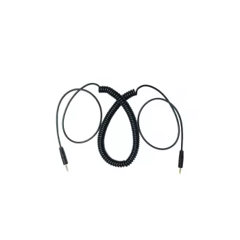 Cabo de áudio iiyama UC CABLE-A01 0,25 m ficha 3,5 mm preto