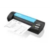 Plustek MobileOffice S602 digitalizador de cartões de visita 1200 x 1200 dpi A6 preto, azul