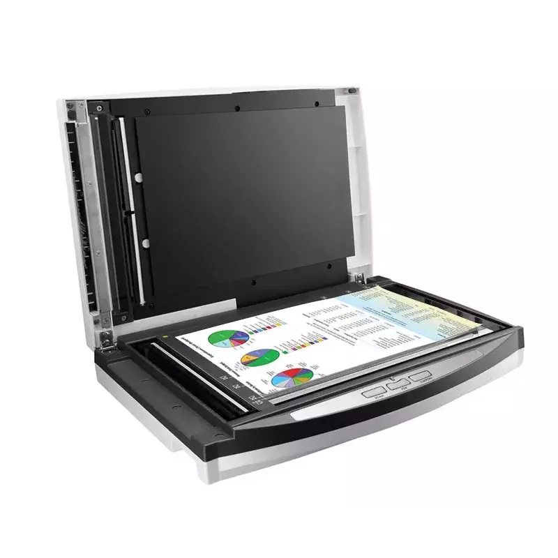 Plustek SmartOffice PL4080 digitalizador ADF com mesa e ADF 600 x 600 DPI A4 preto, cinzento
