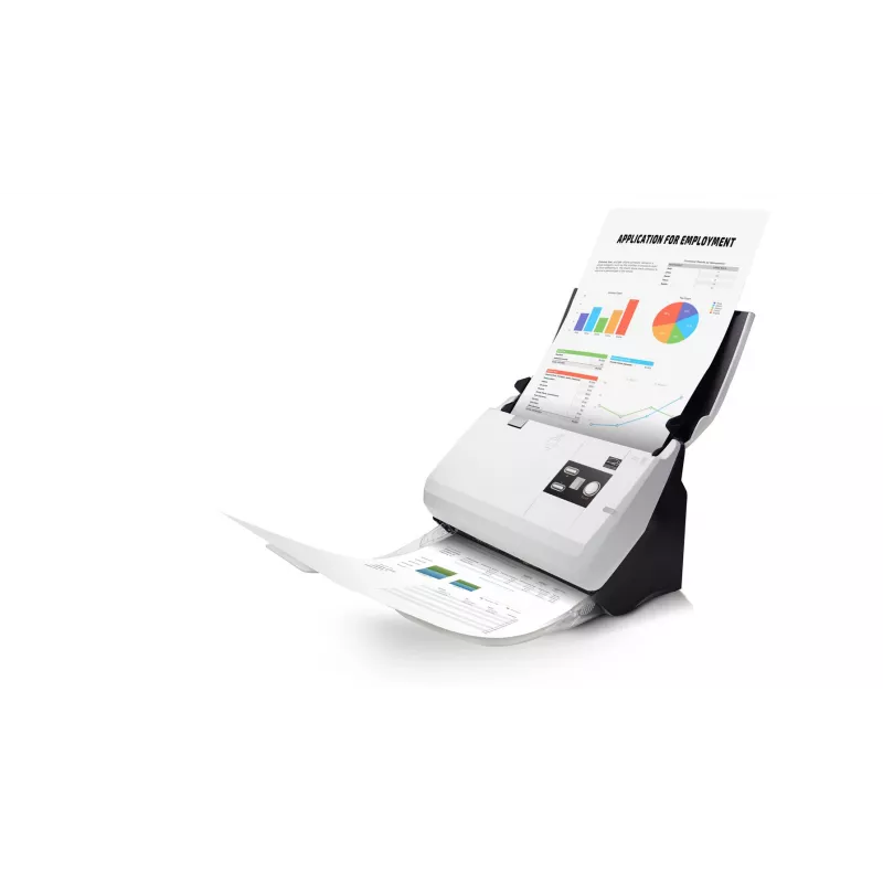 Plustek SmartOffice PN30U digitalizador ADF 600 x 600 DPI A4 preto, branco